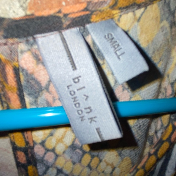 Anthropologie BLA^NK London Colorful Patterned Women's Jumpsuit Sleeveless LONG - Picture 13 of 14